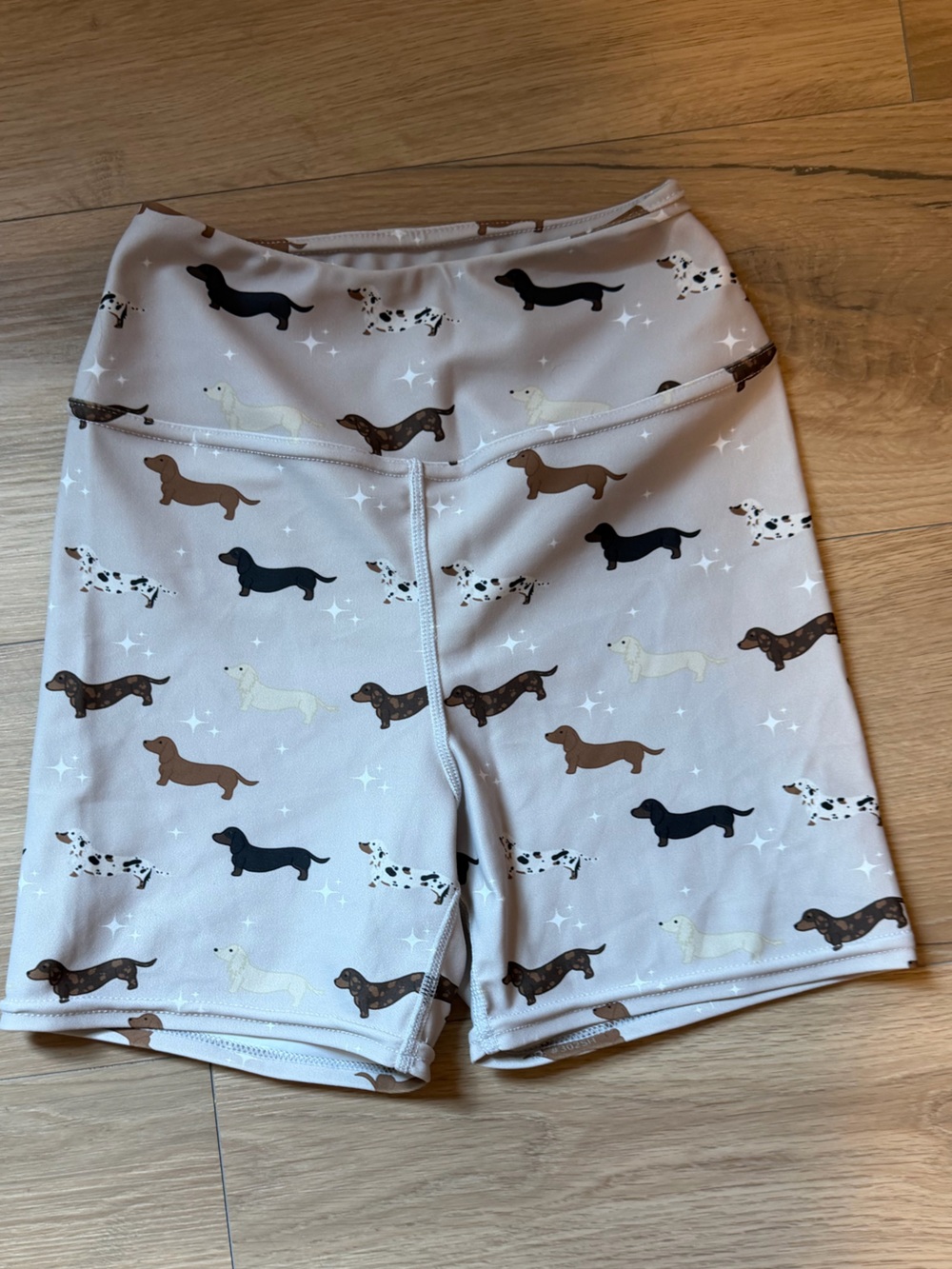 Woof and Ween Dachshund Biker Shorts